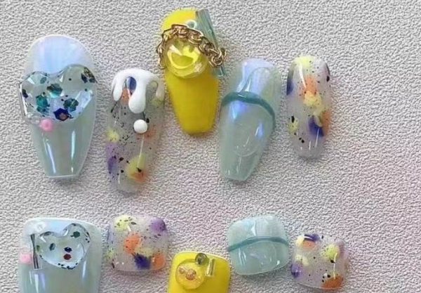 仁美美容化妆培训之学员作品分享